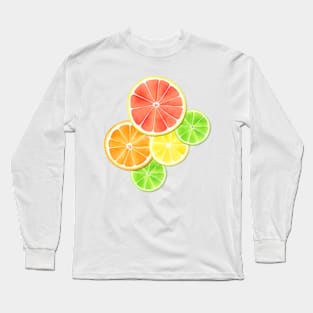 Citrus Delight Long Sleeve T-Shirt